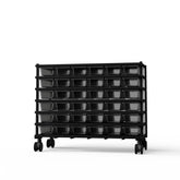 Night Series 4015 6-Tier Reptile Rack with Base and Wheels