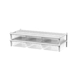 Moon Series 4030 2-Tier Stackable Reptile Rack (Without Base and Wheels)