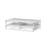 Moon Series 6045 2-Tier Stackable Reptile Rack (Without Base and Wheels)