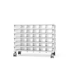 Moon Series 4015 6-Tier Reptile Rack with Base and Wheels